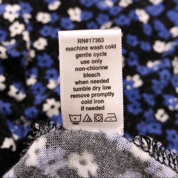 DKNY Pajama Pants | Size Medium | Black Blue White - Picture 9 of 16